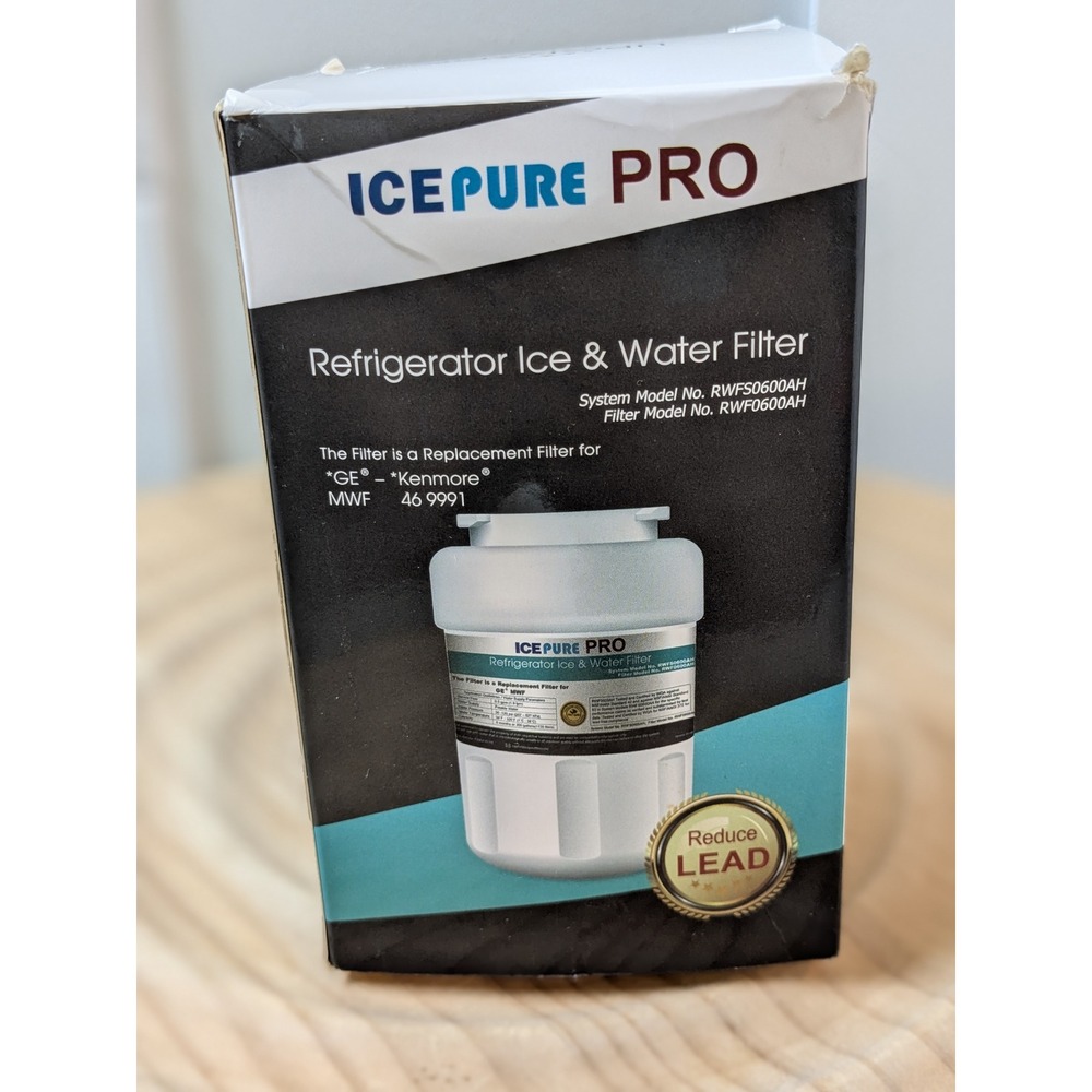 ICEPURE PRO Refrigerator Ice & Water Filter‎ Fits GE Kenmore